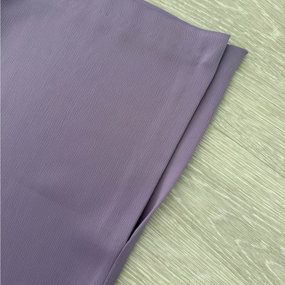 Zara Purple Boot Cut Pants - Picture 4 of 7